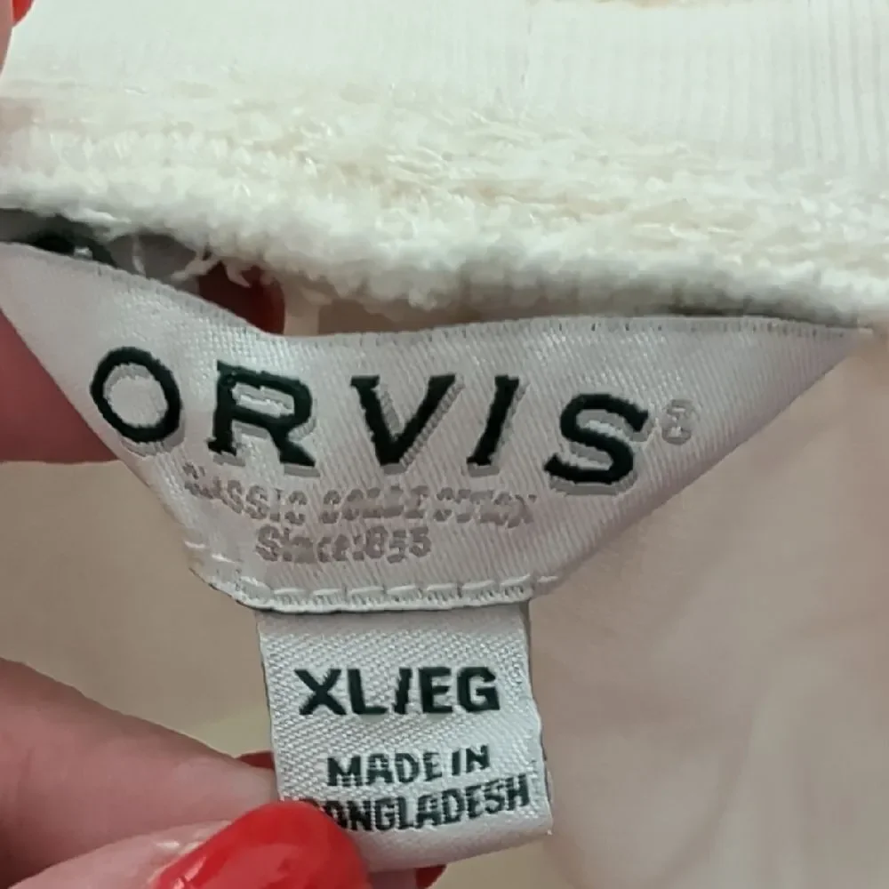 Orvis Off-White Casual Shorts